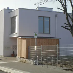 Blick auf den Eingangsbereich