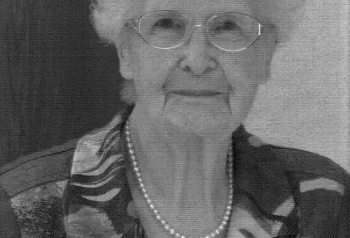 Porträt einer 90-jährigen Frau