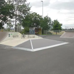 Schräganbau an der bestehenden Fun-Box