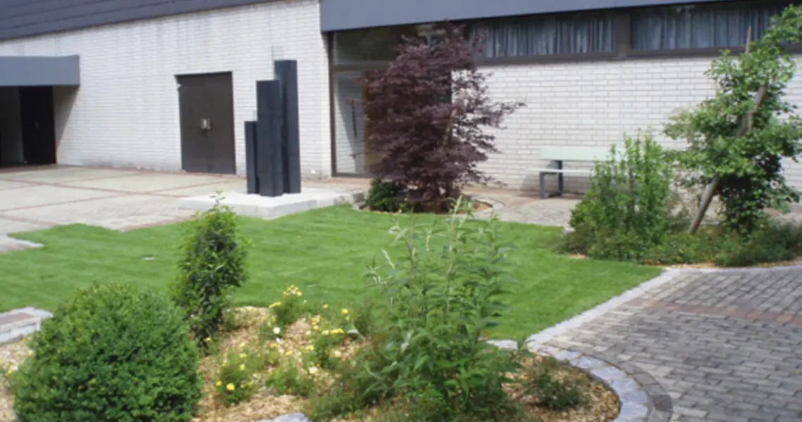 Aussegnungshalle Außenansicht