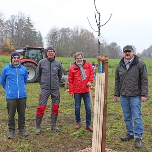 Vertreter des Tiefbauamts, des LPV, der Stadt und des BSZ