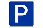 Verkehrszeichen Parkplatz