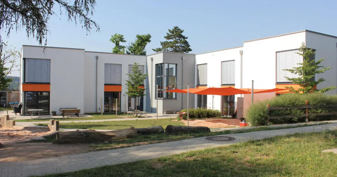 Kinderhort am Asbachgrund Außenansicht