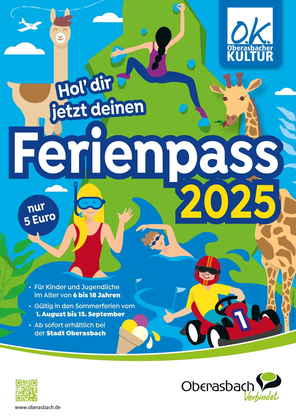 Plakat Ferienpass