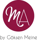 Roter Kreis mit weißem M und A.