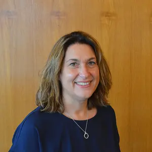 Porträt von Frau Schramm