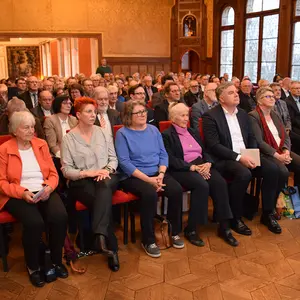 Blick auf das Publikum.