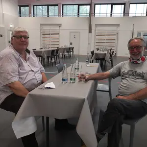 Die Stadträte Peter Heinl und Harald Patzelt