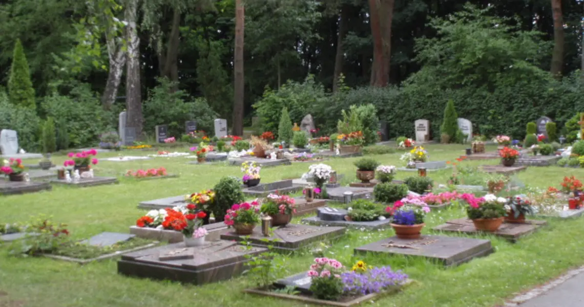 Friedhof Einzelgräber