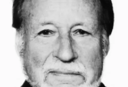 Portrait eines älteren Herrn mit weißem Vollbart