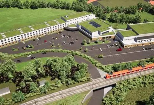 Visualisierzung des Tagungszentrums an der Bachstraße