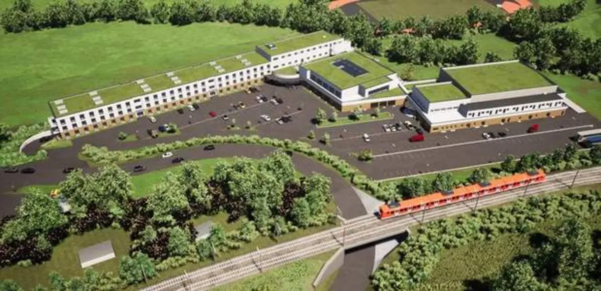 Visualisierzung des Tagungszentrums an der Bachstraße