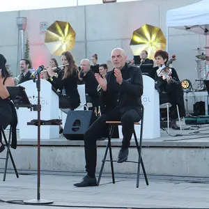 Die beiden Solisten, Carina Brunner und Alexander Grasser