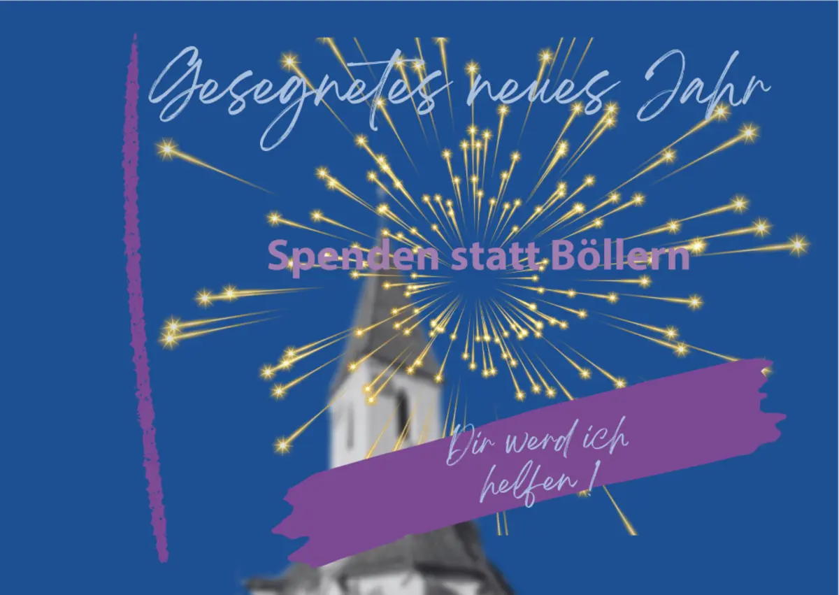 Grafik mit dem Kirchturm von St. Lorenz