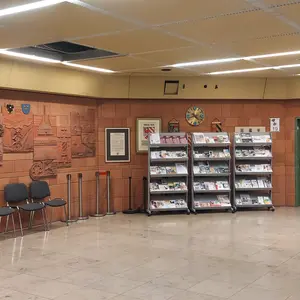 Foyer des Rathauses Oberasbach 