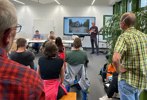 Walter Miller, einer der vier neu gewählten Ortsgruppensprecher, ist überzeugt von der Notwendigkeit, das eigene Mobilitätsverhalten zu überdenken.