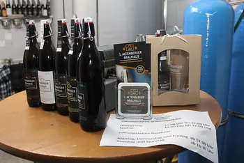 Bierauswahl aus der Altenberger Handwerksbrauerei