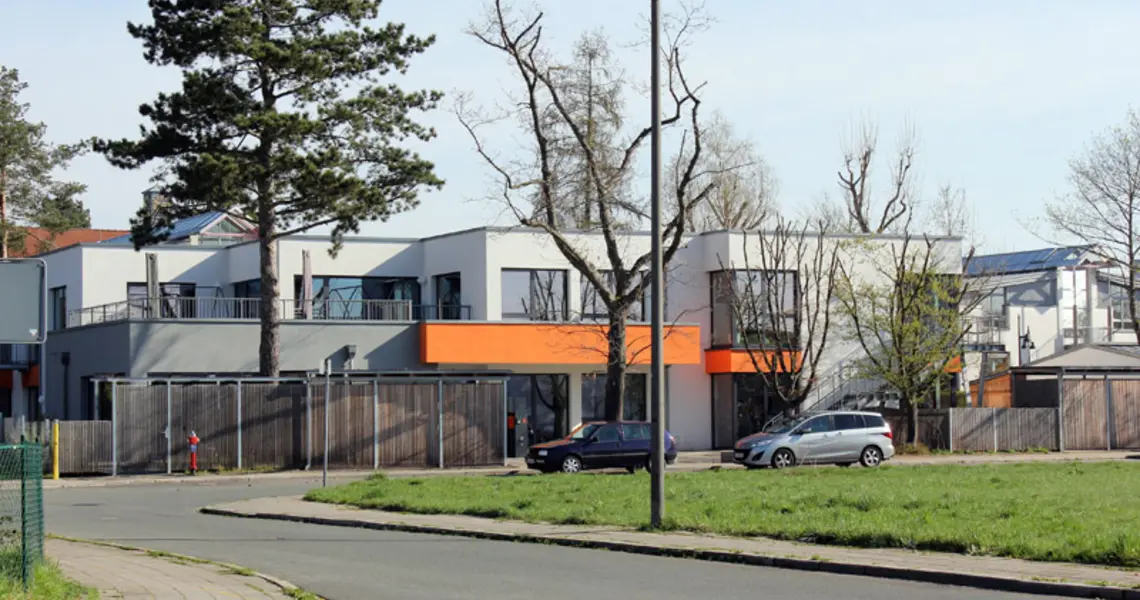 Kinderhort am Asbachgrund Außenansicht