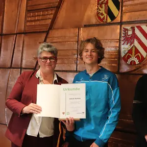 Huber, Rottler mit Urkunde, Rötsch 