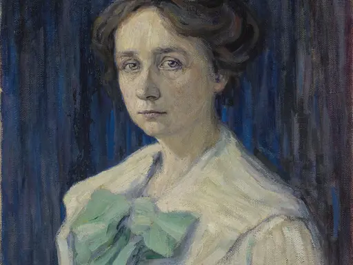 Kandinskys Porträt von Gabriele Münter 