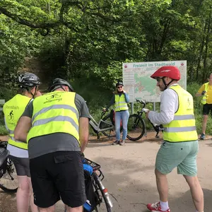 Pause im Fürther Stadtwald 