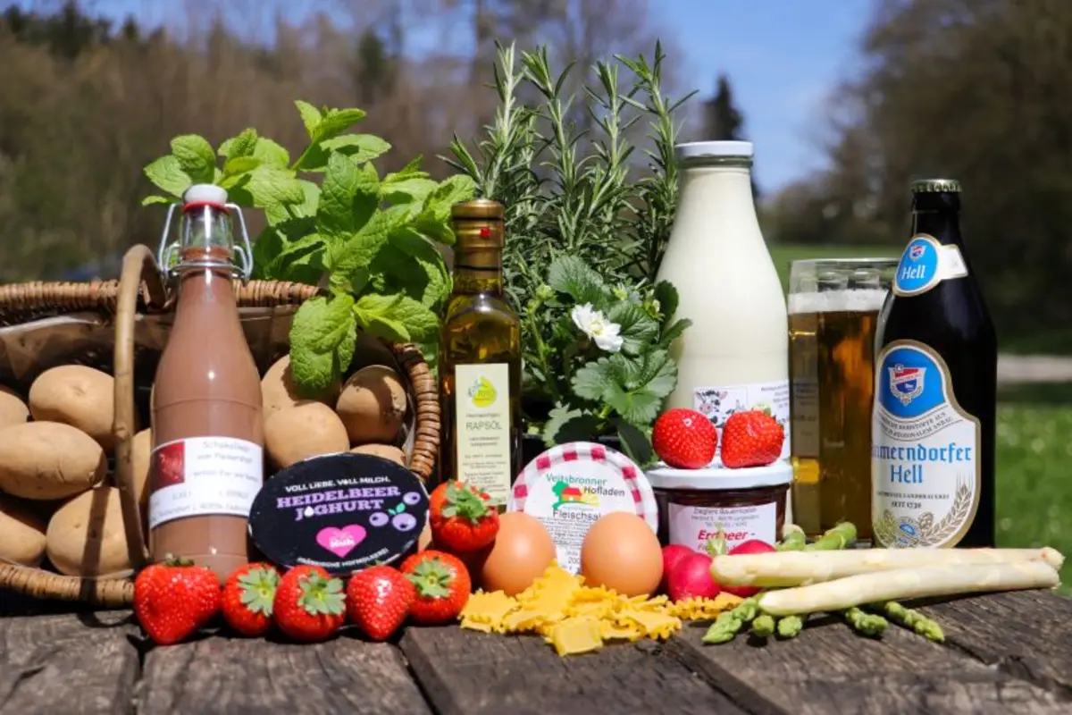 Geschenkkörbe mit regionalen Produkten zu gewinnen