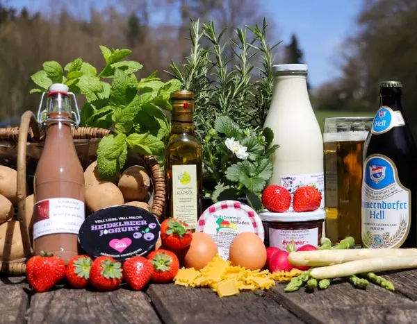 Geschenkkörbe mit regionalen Produkten zu gewinnen