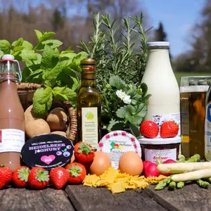 Geschenkkörbe mit regionalen Produkten zu gewinnen