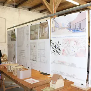 Blick auf Architekturmodelle