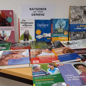 Buchausstellung Thema Demenz 2019