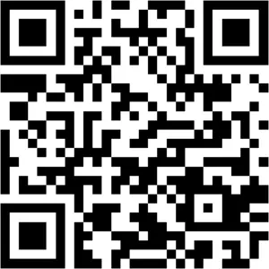 Schwarz-weißer QR Code zur App Erlebnisweg Wallensteins Lager