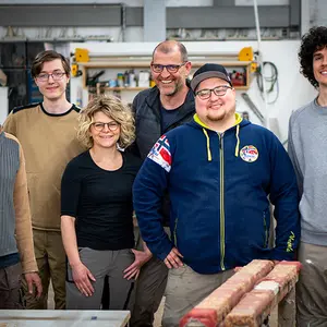 Das Team der Schreinerei Dess