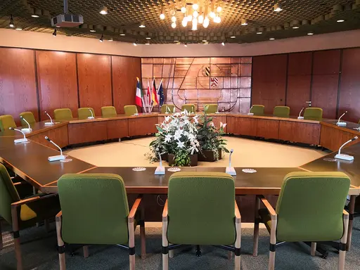 Sitzungssaal im Rathaus