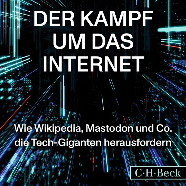 technisch gestaltetes Buchcover Stefan Mey: Der Kampf um das Internet
